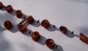 Vilt collier"Browny"