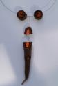 Vilt collier "Monkey face"